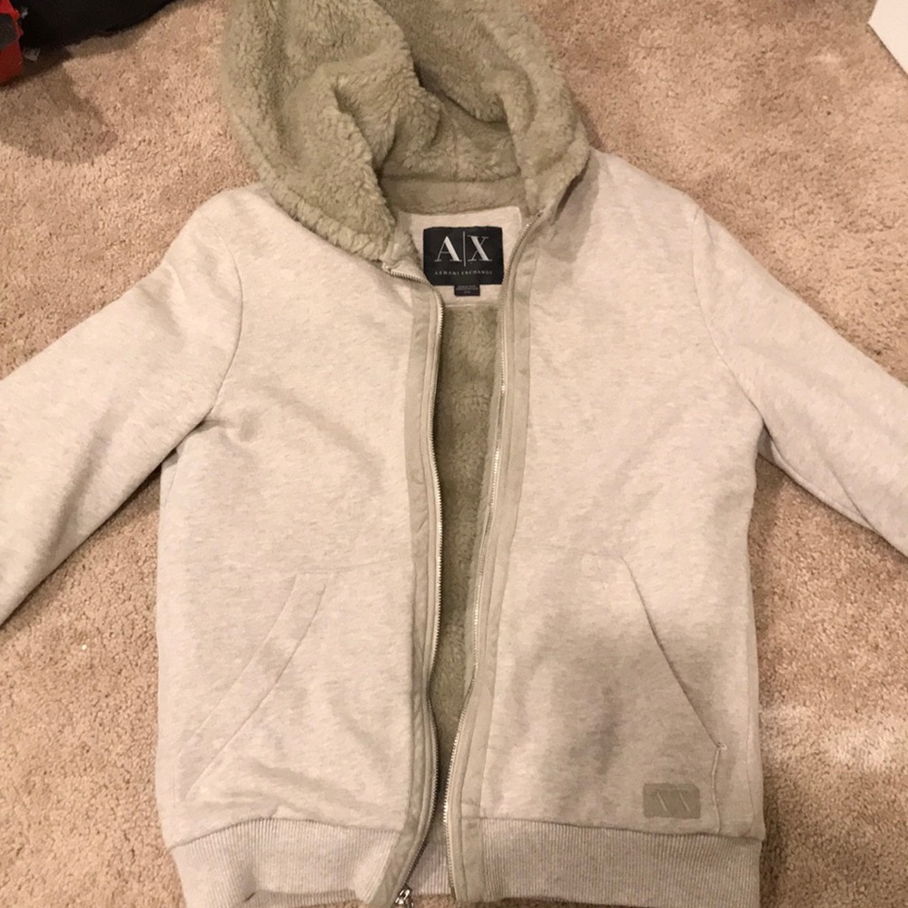 Armani Exchange Zip-Up Sweatshirt